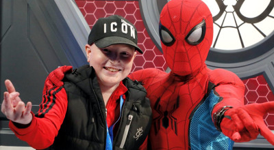 Young Shropshire cancer survivors receive surprises from heroes