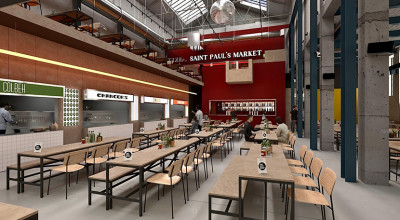 New food hall Saint Paul's Market opens in Birmingham