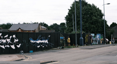 New free wall opens for artists in Hanley