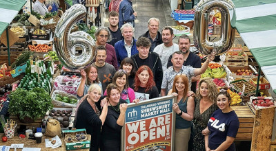 Special exhibition announced for Shrewsbury Market Hall's 60th Birthday