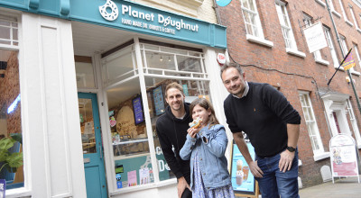 Shrewsbury youngster named as Planet Doughnut's youngest designer