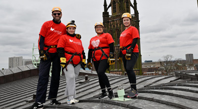 Abseil down Coventry Cathedral and help raise funds for The Myton Hospices