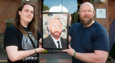 Weston Park welcomes talented Telford College artists for summer portrait exhibition