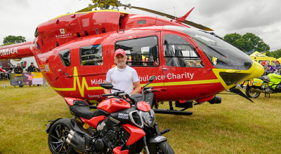 Competition launched to lead Midlands Air Ambulance Charity’s Bike4Life Ride Out