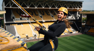 Abseil Molineux with the Wolves Foundation