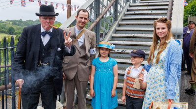 A family ticket to Step Back to the 1940s Weekend