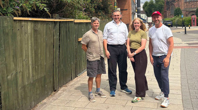 Disused Abbey Foregate land set to bloom into new public park 