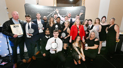 Coventry's bars and pubs take home top honours at major award ceremony