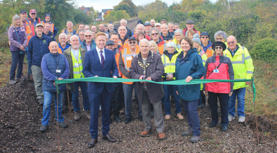 Greenway officially opens between Lichfield and Chasewater