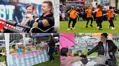 Family fun and fundraising at heart of Rugby Spring Fair