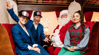 The North Pole Express comes to Merry Hill