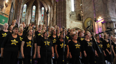 Rock Choir bring The Power of Song to Shrewsbury Abbey