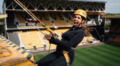 Abseil Molineux with the Wolves Foundation