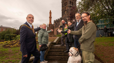 New sculpture unveiled in Wolverhampton