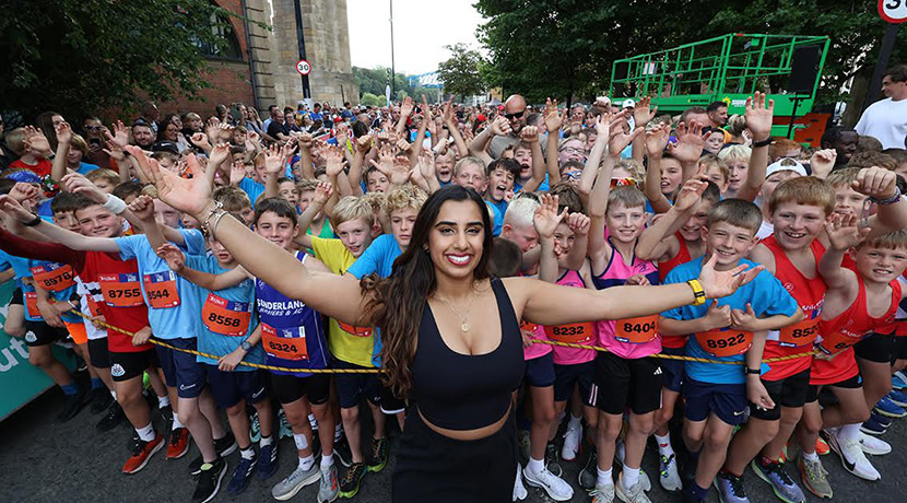 Stars of Gladiators to start Junior & Mini Great Birmingham Run