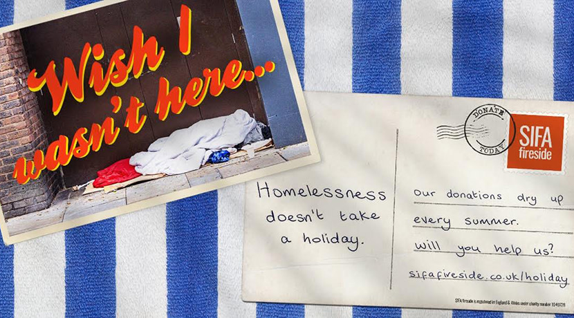 SIFA Fireside launch 2026 Homelessness Doesn’t Take a Holiday campaign
