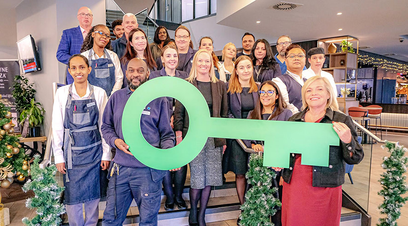 Crowne Plaza Birmingham achieves Green Key International Sustainability Award