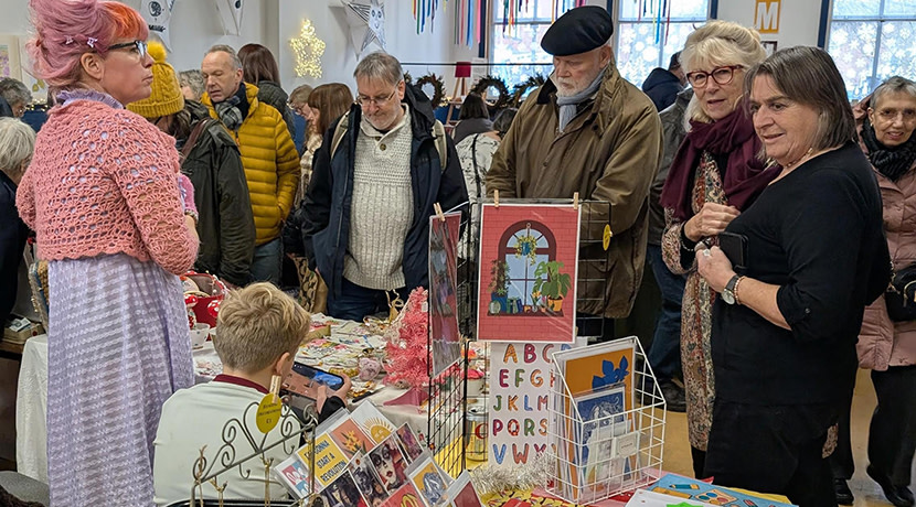 Oswestry Makers Market returns to town's Memorial Hall