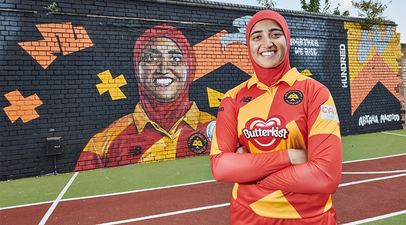 Small Heath school honours Birmingham Phoenix cricketer with striking mural