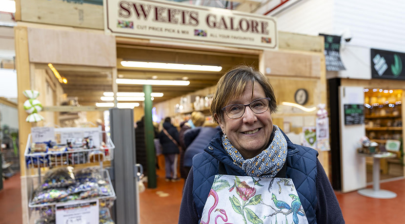 Sweets Galore opens in temporary Wellington Market base