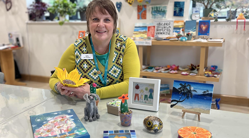 Severn Hospice showcases power of art therapy