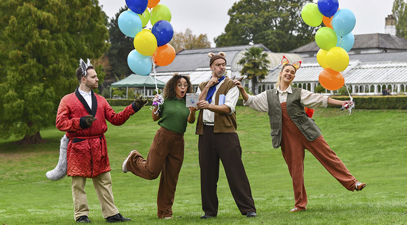 A tree-mendous party for Birmingham Hippodrome’s new musical No Such Thing as Wolves