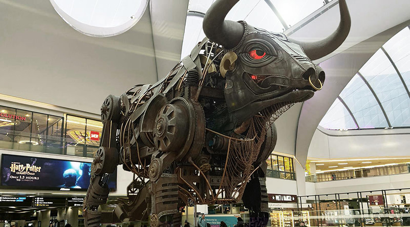 Birmingham New Street announced as permanent home of Raging Bull