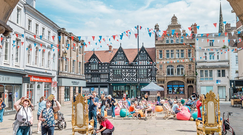 Visit the Town of Flowers with Shrewsbury Park and Ride