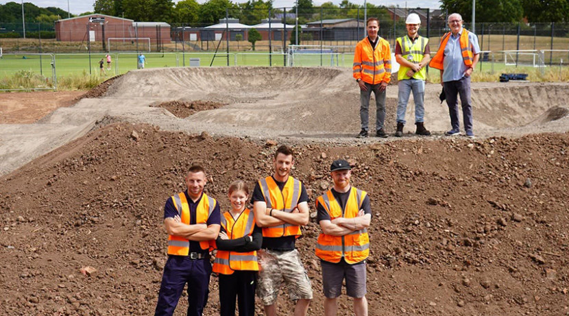 Droitwich Spa set for new pump track and skate park