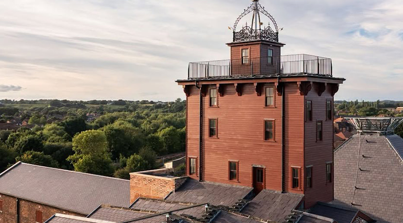 Climb Shrewsbury Flaxmill Malting's Jubilee Tower on Skyscraper Day