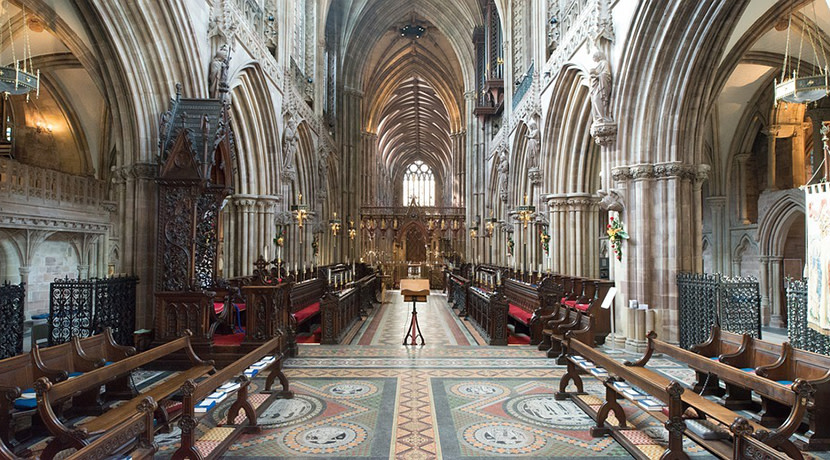 Choirs and crafting for Lichfield Cathedral's Coronation celebrations