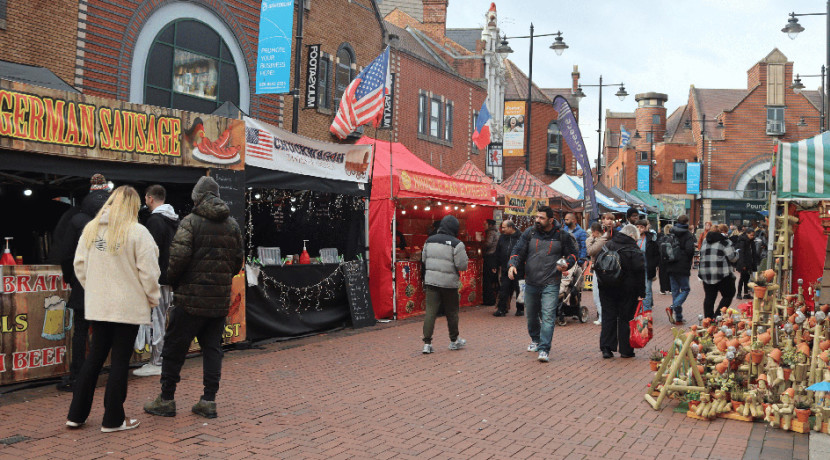Popular Continental Street Market returns to Walsall