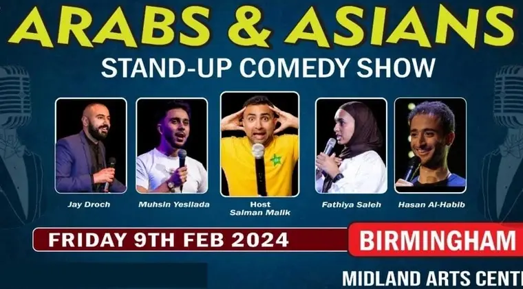 Arabs & Asians Standup Comedy