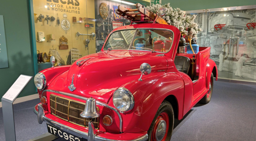 Gearing up for Christmas at the British Motor Museum!