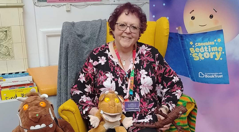 CBeebies Bedtime Stories chair comes to Sandwell