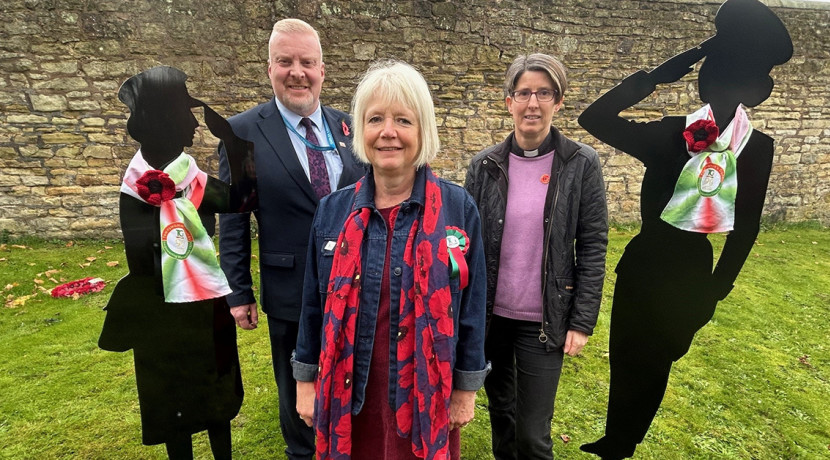 'Woman of War’ silhouette unveiled in Sedgley
