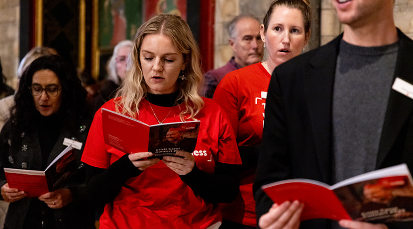 Crisis' Carol Concert returns to Birmingham this December