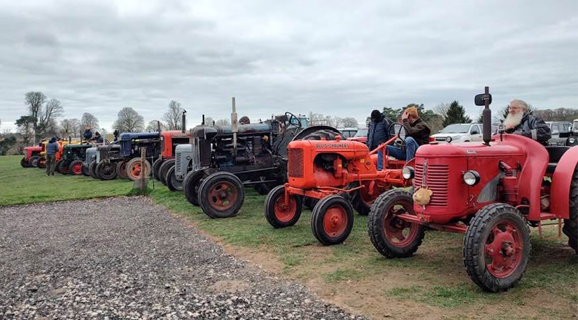 Vintage tractor run takes place in Ellesmere 