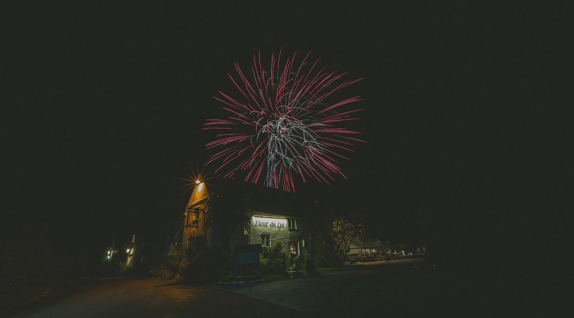 Pub fireworks favourite takes on spooky theme
