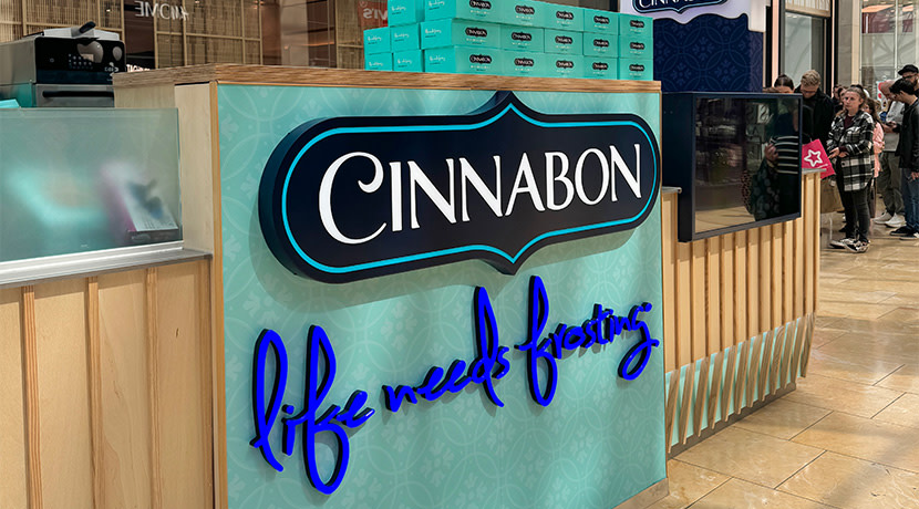 Cinnabon launches in Birmingham's Bullring