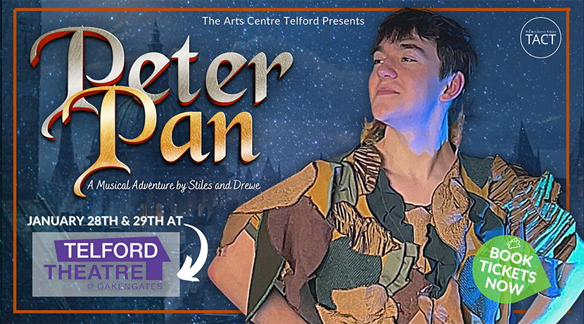 Peter Pan shows at Telford Theatre this January