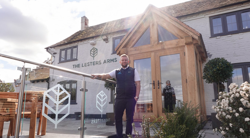 Gourmet restaurant and bar The Lesters Arms opens