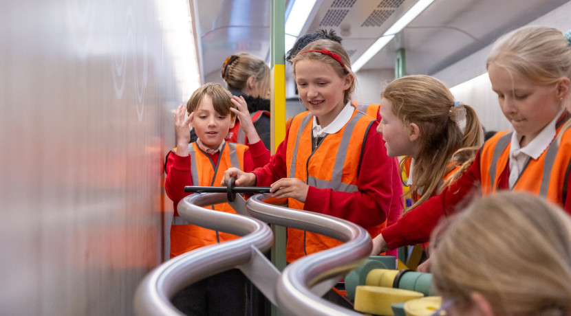 Inspiration visits Porterbrook’s Long Marston Rail Innovation Centre