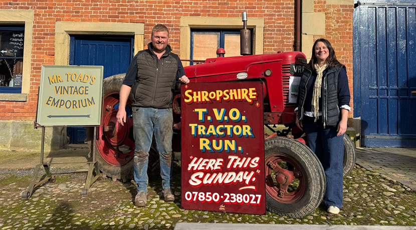 Vintage Tractor Run takes place at Oteley Estate this weekend