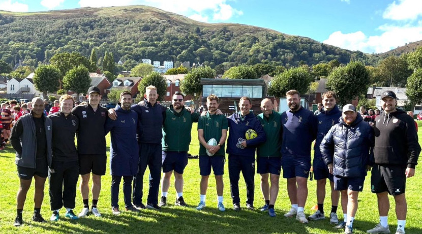 Amateur rugby players and coaches receive pro-tips at Malvern College