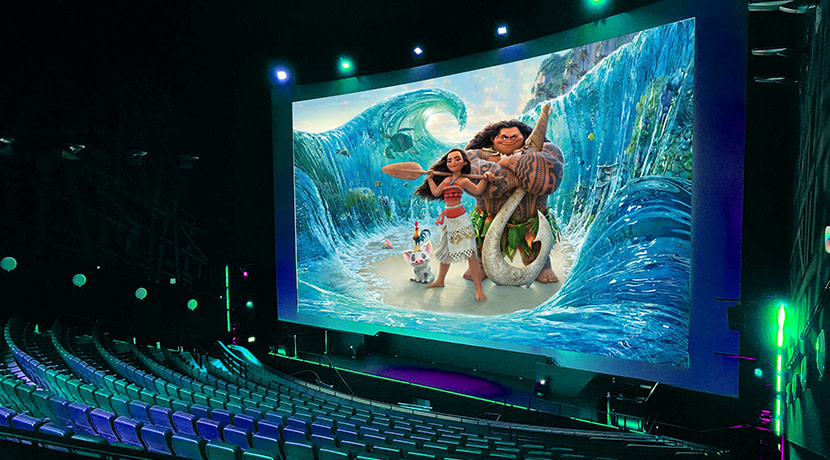 Moana comes to Birmingham’s biggest screen