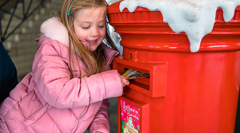 Design this year’s official Letter to Father Christmas Postcard in Shrewsbury