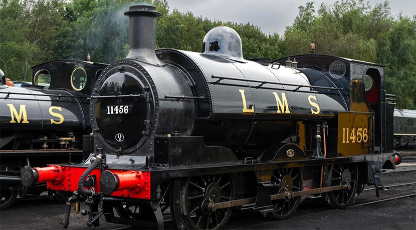 First chance to see Severn Valley Railway gala guest in LMS livery