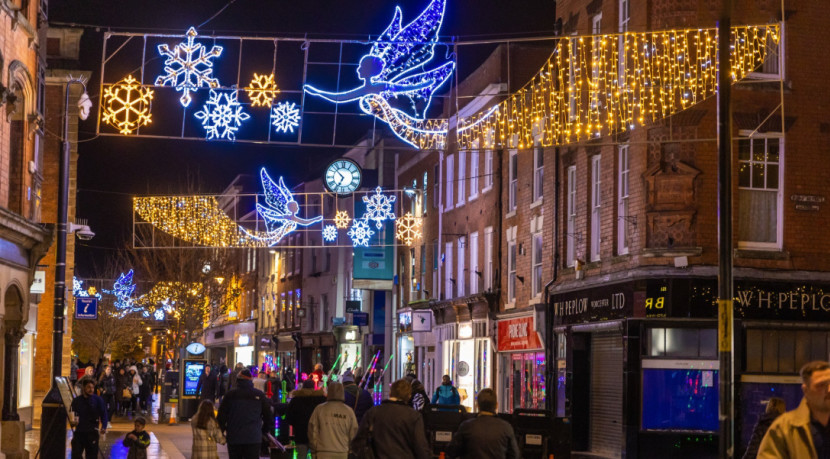 Christmas lights switch ons in Worcestershire