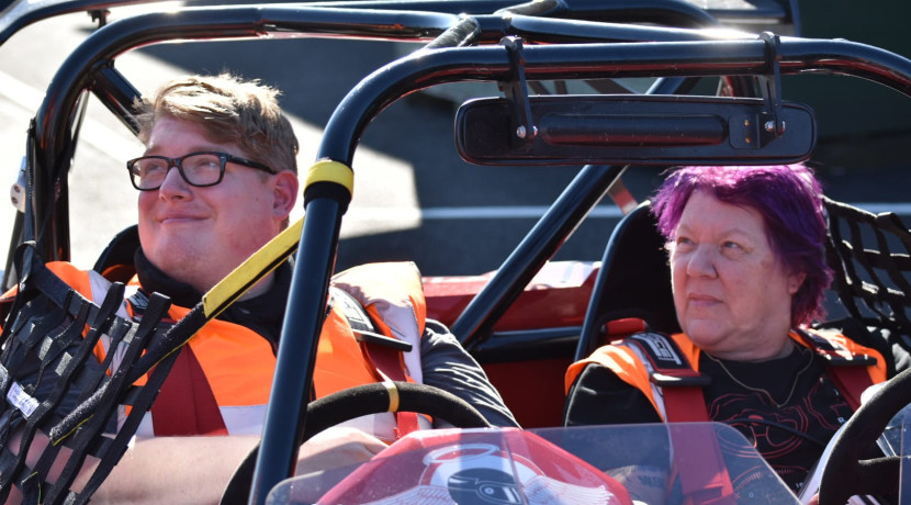 Visually impaired man undertakes charity walk